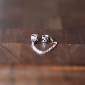 Pandora silver charm.